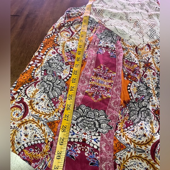 Free People count me in trapeze tunic XS (fits Med/LG) - Picture 3 of 7